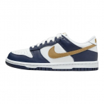 Nike Dunk Low GS Kesk&ouml;&ouml;sinine Nisukollane Laste tossud Sinine Valge FB9109-111 36.5