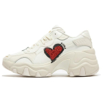 Puma Pulsar Wedge CN Heart - J&auml;&auml;tunud elevandiluu Naiste tossud Kreemjas Aastaringselt Punane Must 398674-01 38 white