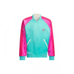 Adidas Originals X Feifei Ruan Koost&ouml;&ouml; FW23 Kahepoolne V&auml;rviplokkidega Siidist Tikitud Jakk Unisex Jakk IX4242 XXXL