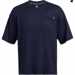 Under Armour &Uuml;hev&auml;rviline L&otilde;tv Vahvelkujuline Treening T-s&auml;rk Meestele Topp Sinine 1383106-410 XL
