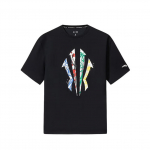 Anta Kyrie Lanting T-s&auml;rk Kyrie Meilan Zhuzhu Mugav Vabaaja Lihtne &Uuml;mmarguse kaelusega Kampsun L&otilde;tv L&uuml;hikeste varrukatega T-s&auml;rk Unisex T-s&auml;rgid 172521109-4 XL