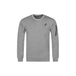 Asics &uuml;hev&auml;rviline v&auml;lisspordi vabaaja pusa pikkade varrukatega dressipluus meestele dressipluus helehall 2031E436-020 2XL