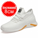 Moodsad Uued Tossud Meeste Liftikud Kingad Peidetud Kontsad Hingavad K&otilde;rgust Lisavad Kingad Mehele Suurendav Sisetald 6/8CM Valikulise K&otilde;rgusega Kingad 37