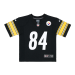 Nike X NFL koost&ouml;&ouml; Laste kiiresti kuivav T-s&auml;rk 84 Spordis&auml;rk V-kaelusega Triibuline L&uuml;hikeste varrukatega Laste pluusid 3Z1B3N9P9-BROWN S