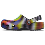 Crocs Classic Clog Vabaaja Mugavad Augud Sandaalid Unisex Jalan&otilde;ud Must Mitmev&auml;rviline 207556-0C4 45-46