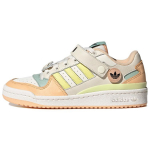 Adidas Originals Forum Low Nahast Vastupidavad Kerged Madalad Rula Kingad Naiste Tossud Beež Oranž Kollane GW4427 36