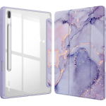 Samsung Galaxy Tab S9FE S10FE Plus 11-tollise tahvelarvuti &uuml;mbris, akr&uuml;&uuml;l, paindumisvastane, S Peni pesaga S10 FE Plus-13.1 inch white