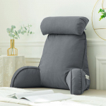 J&auml;&auml;siidist lateksist voodipeatsipadi: Pehme seljatoepadi diivanile ja voodile jaheda mugavusega Armrest Cushion 75x58CM - Bamboo Charcoal