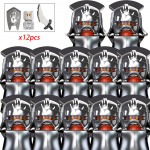 MOC Keskaja lotr Figuurid Ork S&otilde;durid R&ouml;&ouml;vel Vargr Hunt Elevant Ratsu R&uuml;&uuml;tlid Ehitusklotsid Klotsid M&auml;nguasjad lastele kingitused