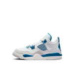 Air Jordan 4 Retro Military Bleu (2024. aastal) Laps ja beebi EU 21 sinine
