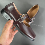 IPPEUM Tabi Mary Jane Kingad Naistele Pandlaga Suurused 35-44 Burgundiapunane Must PU Nahast Split-varbastega Lamedad Kingad Tabis Mokassiinid 225 must
