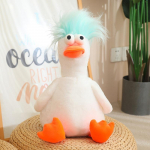 Loov t&otilde;mba pardi nukk pl&uuml;&uuml;sist m&auml;nguasi pardipoja nukk laste rahustav kaltsunukk t&uuml;druku s&uuml;nnip&auml;evakink 40cm