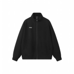 Li Ning Lihtne Minimalistlik Tudengistiilis Logoga Jooksmine Sport Vaba aeg Lukuga Pikkade Varrukatega Kapuutsiga Pusa Unisex kapuutsid AFDL226-1 4XL
