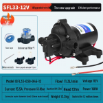 12/24V RV Paadi K&otilde;rgsurve Membraanveepump Automaatl&uuml;litiga