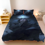 Jujutsu Kaisen Voodipesukomplekt Jaapani Kuulus Anime Tekikottide Komplektid Tekk Voodipesu &Uuml;heinimese Kahekohaline Kuningas &Uuml;ksik Suurus Dropshipping 135x200cm