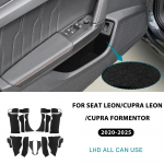 Seat Leon MK4 Cupra Leon Cupra Formentor 2020 2021 2022 2023 2024 2025 Autode Eesmised ja Tagumised Uksed Kaarditasku Kleebis Salongi Liist for left-hand drive