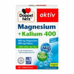 Doppelhertz Magneesium 400 & Kaalium 30 tabletti 60g