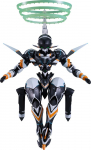 MODEROID Gargantia rohelisel planeedil Chamber Kokkupandav plastikmudel M&otilde;&otilde;tkavas 1:1