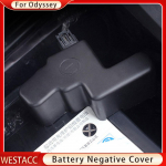 ABS Auto Aku Negatiivse Pooluse Kaitsekate Raami Klamber Korpuse jaoks Honda Odyssey 2015 - 2018 Akude Katted