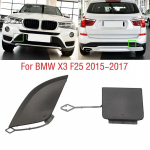 BMW X3 F25 2015 2016 2017 Eesmise ja tagumise kaitseraua pukseerimiskonksu katteklapp Veosilmakaas 51127338752 51117338474 front