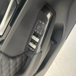 LHD RHD jaoks Mitsubishi Outlander 2022 2023 auto siseakna t&otilde;ste l&uuml;liti nupu paneeli katte dekoratiivraami raam ABS Carbon LHD