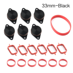 19 PCS 33mm aluminum Swirl Flap Blanking Plates seal kit 6 cylinder For BMW S320d 330d 520d 525d 530d 730d must