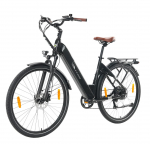 TTGO C3 PRO linnas&otilde;iduks m&otilde;eldud elektrijalgratas t&auml;iskasvanutele 36V20Ah aku 250W mootor 120KM s&otilde;iduulatus 125KG kandev&otilde;ime 25KM/H tippkiirus v&auml;listingimustes elektrijalgratas must