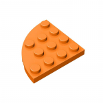 50 tk 30565 Plaat &Uuml;mar Nurk 4 x 4 Klassikaline T&uuml;kk Ehitusklots M&auml;nguasi &Uuml;hilduvad Tarvikud DIY MOC K&otilde;rgtehnoloogiline Kingitus 50pcs oranž
