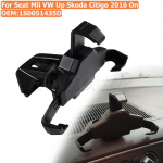 Armatuurlauale kinnitatav telefoni hoidik Seat Mii VW Up Skoda Citigo 2016 ja hilisematele 1S0051435D Armatuuri telefoni kinnitusklamber Telefoni hoidik
