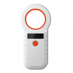 Mikrokiibi Sildiga Registreerimis Skanner - 134.2KHz 125KHz RFID Loomalugeja 15 numbrit, EMID FDX-B ISO 11784/85 - Lehmale Lambale Koerale valge
