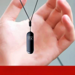 Lai vaatenurk Kaasaskantav V&auml;ike Kaelakee Heli H&auml;&auml;l DV Diktofon 4-128GB 4GB must