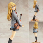 Anime Your Lie in April Miyazono Kaori 1/7 M&otilde;&otilde;tkavas V&auml;rvitud PVC Kuju Kogutav Mudel M&auml;nguasi 20cm