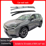 Toyota RAV4 Wildlander Katuseraam: Sobib 26 mudelile, Originaalkruviga, Must/H&otilde;bedane. h&otilde;be