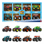 Hot Wheels Monster Truck Assortii S&otilde;idukim&auml;nguasi Miniatuursed Autod Vanusele 3+ ja JCW76 164 8-pakk &Uuml;les, Mitmeotstarbeline,