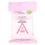 Almay, meigieemaldaja puhastuslapp, mis sisaldab mitselli, 25 lehte