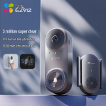 Ezviz CP3 PRO 4MP Juhtmega Nutikas Video Uksekell (CN versioon)