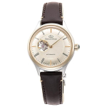 Orient Star Automaatne Klassikaline Valmistatud Avatud Elevandiluuga RK-ND0010G Naiste K&auml;ekell, Poolskelett, Mehaaniline, Jaapan, 2-aastane Tootjagarantii, valge