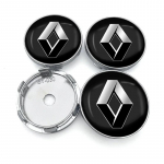Renault 2026 Uued ilukilbid 4 tk 60 mm Auto rattakeskuse kate Rehvir&otilde;nga kate Kaunistus Renault Clio Laguna 2 Megane 2 3 jaoks
