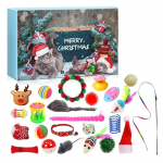 Kassi Advendikalender 2025 24 P&auml;eva J&otilde;ulude Tagasilugemisega Kalender Sisekassi Kassipoegadele Lemmikloomadele &Uuml;llatus J&otilde;ulukingitused Kassis&otilde;pradele 32x22x5cm