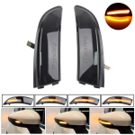 Ford Fiesta Mk7 2008-2017 jaoks Ford B-Max 2012-2017 jaoks 2 tk D&uuml;naamilised LED-suunatuled Peegli indikaatorid