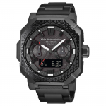 Casio Pro Trek Climber Line Valge Koost&ouml;&ouml;mudel P&auml;ikeseenergiaga Safiir Must M&auml;gironimis&reg; Kell, Raadiojuhitav Kell, Keskkonnas&otilde;bralikud Materjalid, must