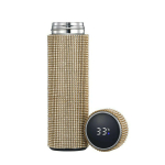 Creative Diamond Thermo Bottle Water Bottle Stainless Steel Smart display 500ml kuld