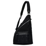 MCM Aren H&otilde;bedane Kobaltmetallist Riistad Taaskasutatud Nailon Keskmine Seljakott Meeste seljakott Must MMLFSTA02BK001 Basic Set (Bag+Dust Bag)