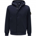 Stone Island Ss25 Soft Shell &Uuml;hev&auml;rviline Vabaaja Kapuutsiga Pikkade Varrukatega Tuulekindel Veekindel Hingav Jakk Meeste jakid K1S154100090S0A22-V0020 S