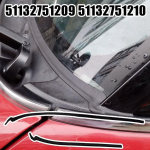 Tuuleklaasi kojamehe katte tihend MINI R55 2007-2015 jaoks MINI R56 R57 2006-2015 jaoks 51132751209 51132751210 Autode varuosade asendus must