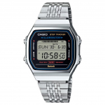 CASIO VINTAGE 30m veekindel kvartsmehhanismiga roostevabast terasest rihmaga k&auml;ekell Meeste k&auml;ekellad ABL-100WE-1A Gray Dial