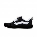 Vans Knu Skool Slip Resistant Abrasion Resistant Low top Skateboard Shoes Unisex Black White VN0009QC6BT1(Team613-) 35