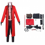 Black Butler II Ronald Knox Cosplay Kost&uuml;&uuml;m Anime Manga R&otilde;ivastus Anime R&otilde;ivad 3XL