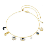 Swarovski Symbolica kurja silma disainiga kristallkaelakee Naistele kaelakee Kuldne 5692164 Box (Random Color)