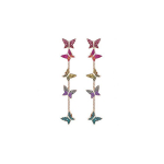 Swarovski Lilia Pikad Liblikuga K&otilde;rvar&otilde;ngad Magus Elegantne Niche Disain Imitatsioonikristall Naiste k&otilde;rvar&otilde;ngad V&auml;rvilised 5378693 Box (Random Color)